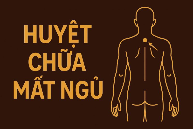 2 huyệt chữa mất ngủ hiệu quả