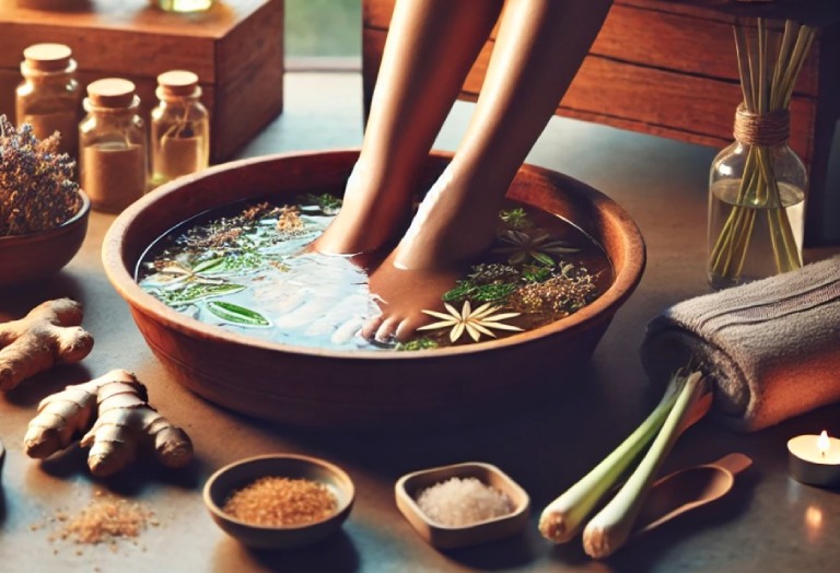 Ngâm chân thảo dược là phương pháp trị liệu tự nhiên được khá nhiều người lựa chọn