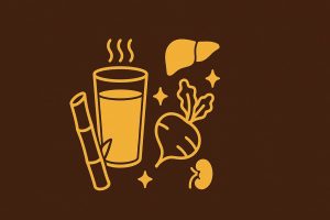 Nước mía nấu củ dền bổ máu, dưỡng gan thận, giảm hoa mắt chóng mặt