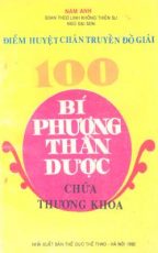 100 Bí Phương Thần Dược – Điểm Huyệt Chân Truyền Đồ Giải