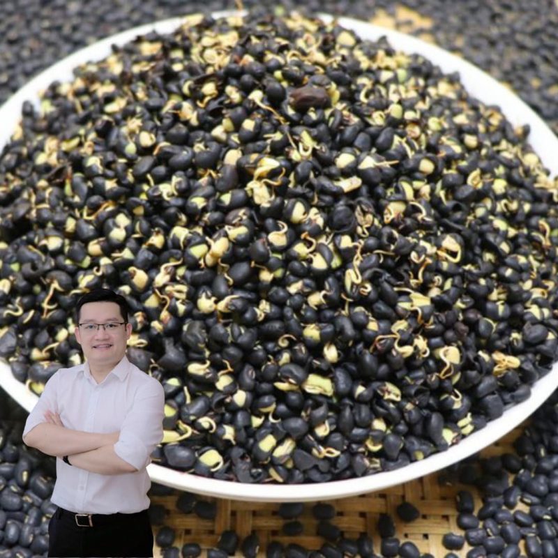 Công thức dưỡng thận tự nhiên từ đậu đen nảy mầm, gạo đen và mè đen