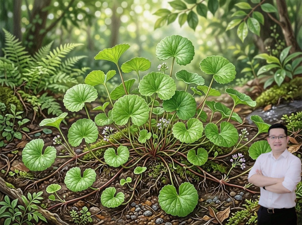 Hai hoạt chất chính là Saponins (bao gồm Asiaticoside, Madecassoside) có khả năng kích thích quá trì