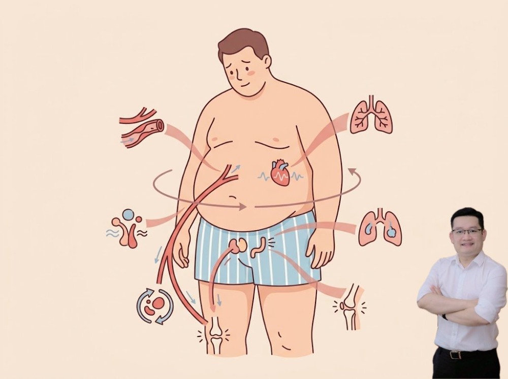 người béo ảnh hưởng sinh lý như thế nào?