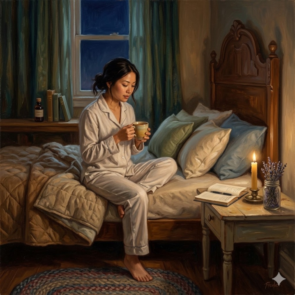 mẹo chữa mất ngủ đêm