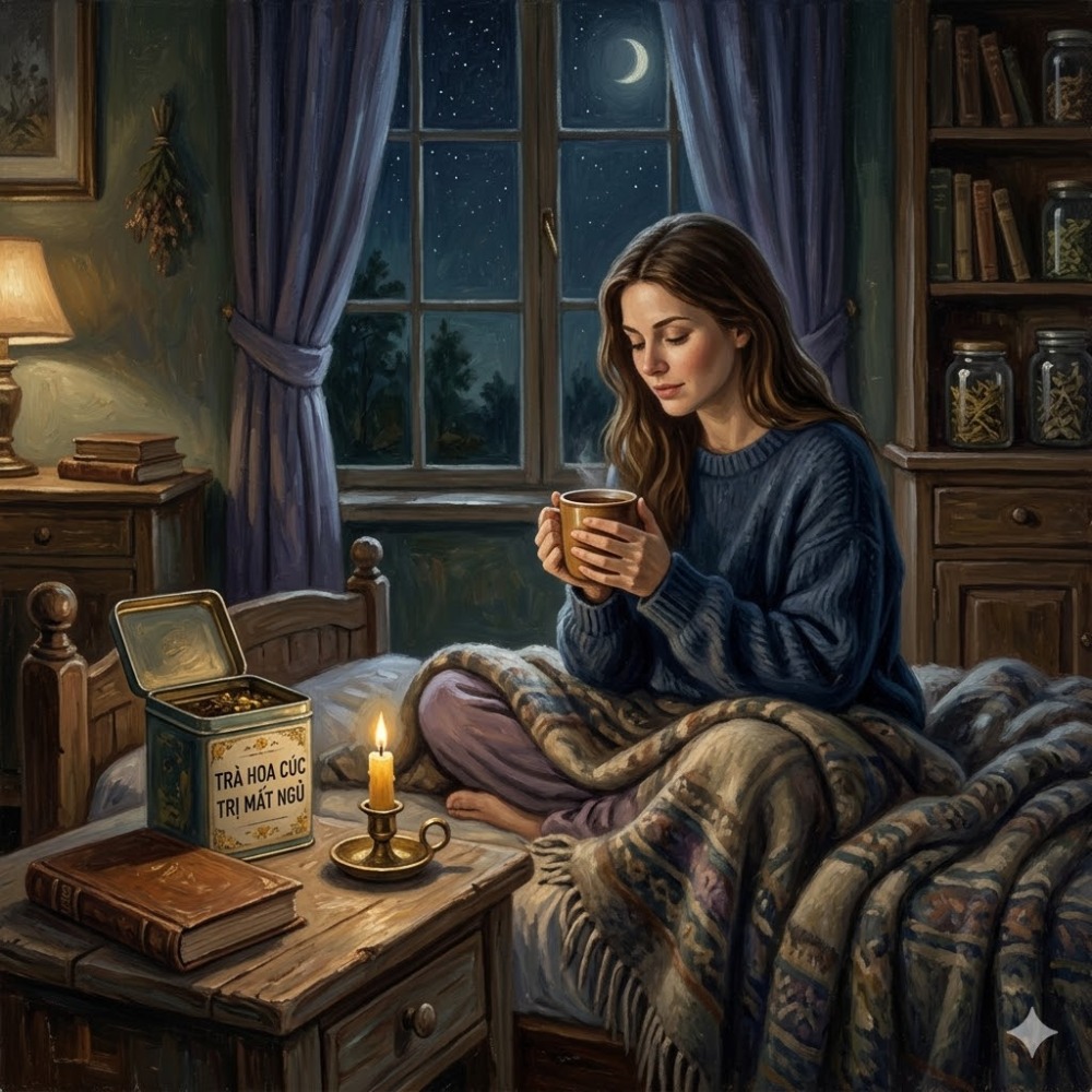 uống gì trị mất ngủ