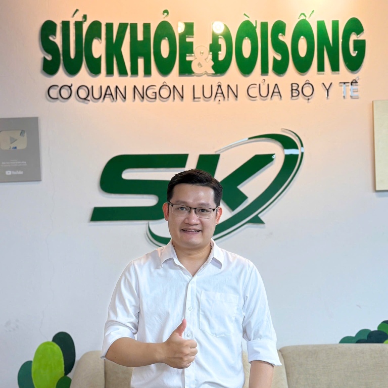 Bác sĩ Trần Hải Long - Chuyên gia tham vấn sức khỏe quen thuộc trên Báo Sức khỏe & Đời sống