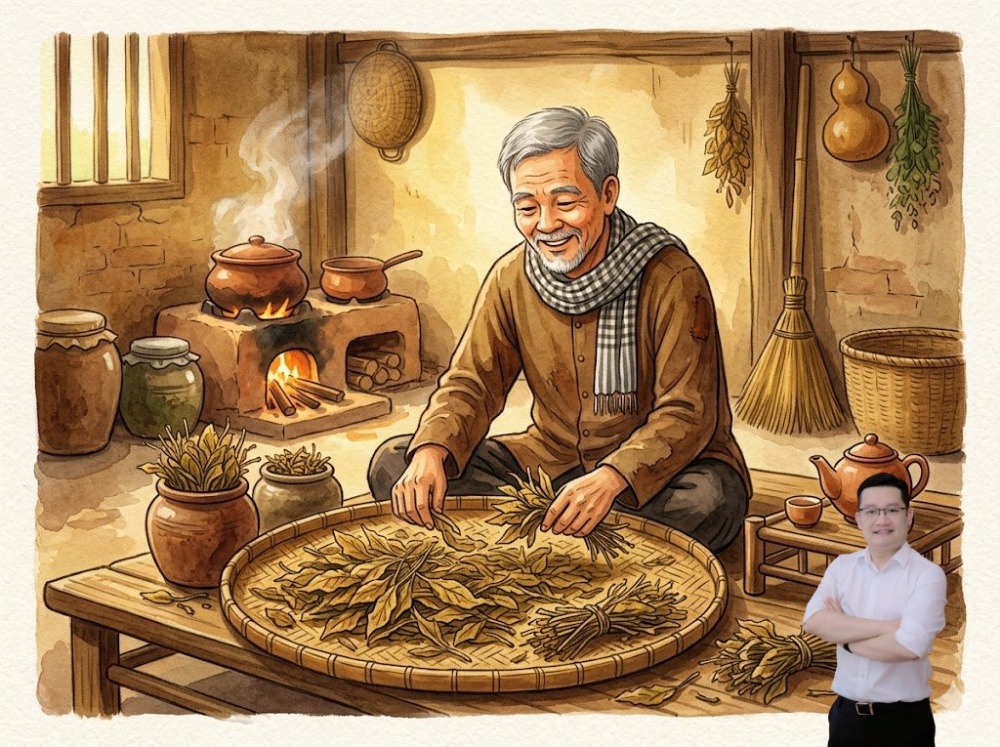 Trà mã đề khô Trà mã đề khô