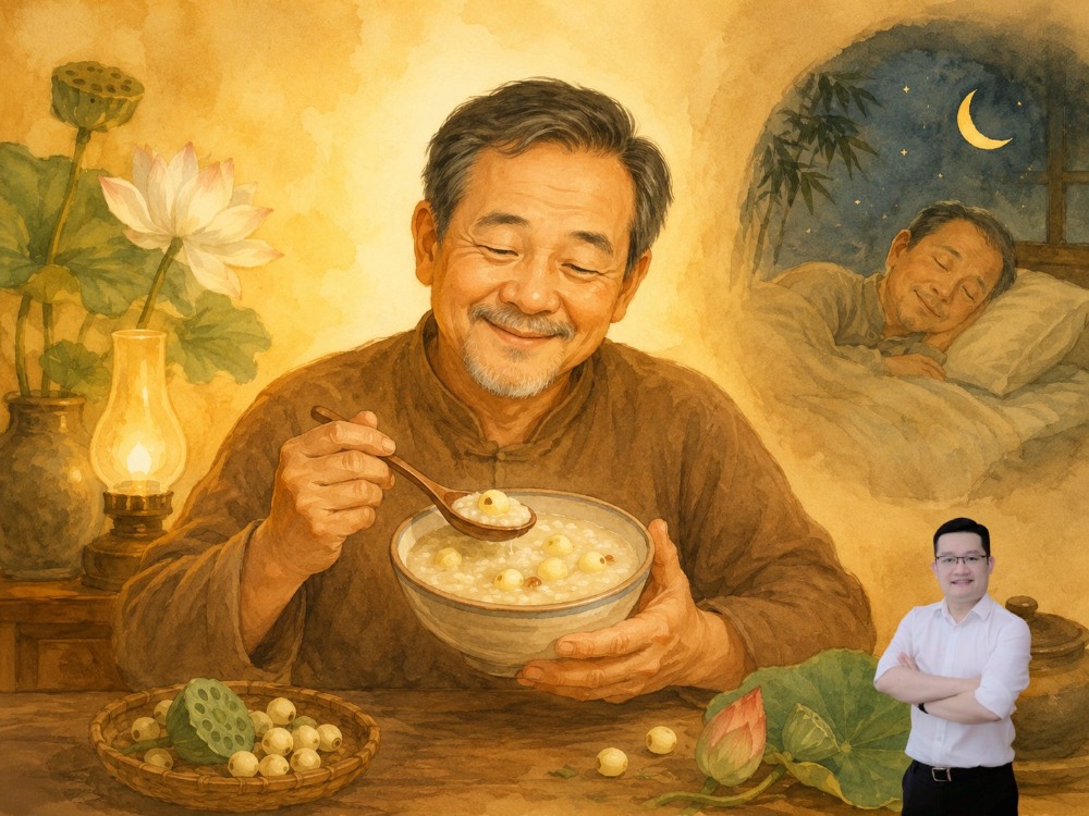 cháo hạt sen giúp ngủ ngon cháo hạt sen giúp ngủ ngon